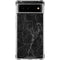 Black Marble Google Pixel 6 Clear Case